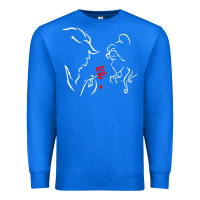 True Royal beauty the beast love Premium Sweatshirt - linhVisuals