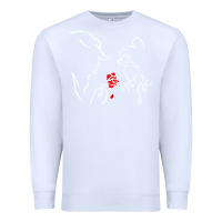 White beauty the beast love Premium Sweatshirt - linhVisuals