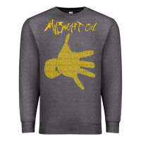 Charcoal Heather Midnight Oil colour Premium Sweatshirt - linhVisuals