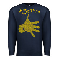 Navy Midnight Oil colour Premium Sweatshirt - linhVisuals