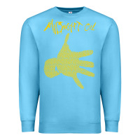 Ocean Blue Midnight Oil colour Premium Sweatshirt - linhVisuals
