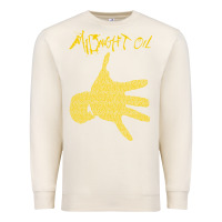 Sandshell Midnight Oil colour Premium Sweatshirt - linhVisuals