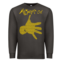 Smoke Midnight Oil colour Premium Sweatshirt - linhVisuals