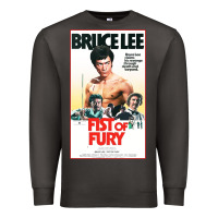 Smoke fist of fury by bruce Premium Sweatshirt - linhVisuals