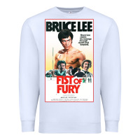 White fist of fury by bruce Premium Sweatshirt - linhVisuals