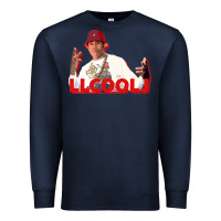 Navy ll cool j Premium Sweatshirt - linhVisuals