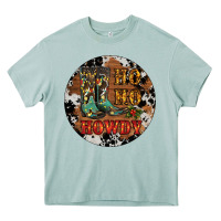 Arona Christmas Cowboy Boots Heavy Core Tee - RanaPortraitStore