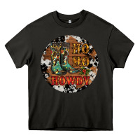 Asphalt Christmas Cowboy Boots Heavy Core Tee - RanaPortraitStore
