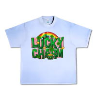 Grape Ice St Patricks Lucky Charm Urban Heavy Tee - FaDigitalArtStudio