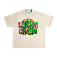 Sandshell St Patricks Lucky Charm Urban Heavy Tee - FaDigitalArtStudio
