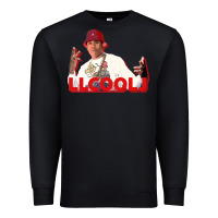 Black ll cool j Premium Sweatshirt - linhVisuals