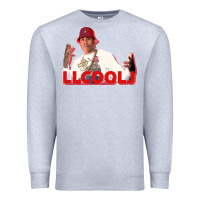 Heather Grey ll cool j Premium Sweatshirt - linhVisuals