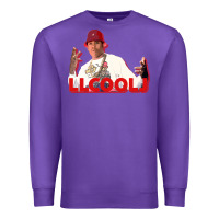 Purple ll cool j Premium Sweatshirt - linhVisuals
