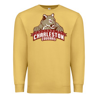 Antique Gold charleston cougars Premium Sweatshirt - linhVisuals