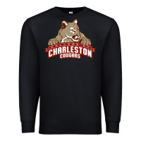 Black charleston cougars Premium Sweatshirt - linhVisuals