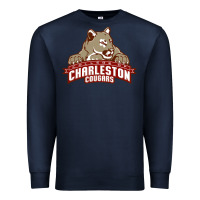 Navy charleston cougars Premium Sweatshirt - linhVisuals