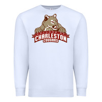 White charleston cougars Premium Sweatshirt - linhVisuals