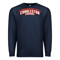 Navy charleston cougars Premium Sweatshirt - linhVisuals