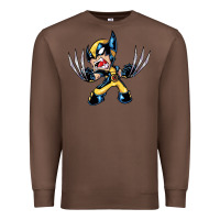 Chestnut wolverine Premium Sweatshirt - linhVisuals