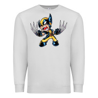Dove Grey wolverine Premium Sweatshirt - linhVisuals