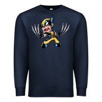 Navy wolverine Premium Sweatshirt - linhVisuals