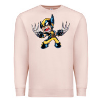 Pale Pink wolverine Premium Sweatshirt - linhVisuals