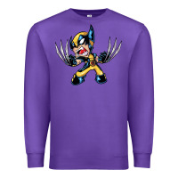Purple wolverine Premium Sweatshirt - linhVisuals