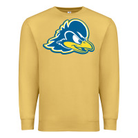 Antique Gold delaware blue hens Premium Sweatshirt - linhVisuals