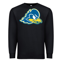Black delaware blue hens Premium Sweatshirt - linhVisuals