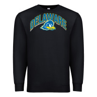 Black delaware blue hens Premium Sweatshirt - linhVisuals