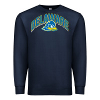Navy delaware blue hens Premium Sweatshirt - linhVisuals