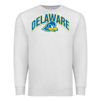 Oatmeal Heather delaware blue hens Premium Sweatshirt - linhVisuals