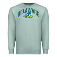 Seafoam delaware blue hens Premium Sweatshirt - linhVisuals