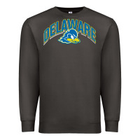 Smoke delaware blue hens Premium Sweatshirt - linhVisuals