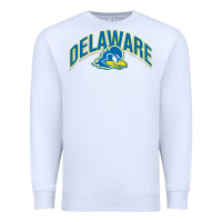 White delaware blue hens Premium Sweatshirt - linhVisuals