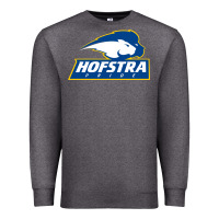Charcoal Heather hofstra pride Premium Sweatshirt - linhVisuals