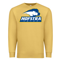 Antique Gold hofstra pride Premium Sweatshirt - linhVisuals