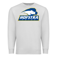 Dove Grey hofstra pride Premium Sweatshirt - linhVisuals