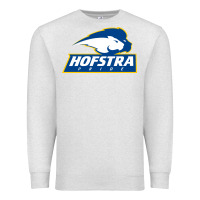 Oatmeal Heather hofstra pride Premium Sweatshirt - linhVisuals