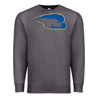 Charcoal Heather hofstra pride Premium Sweatshirt - linhVisuals
