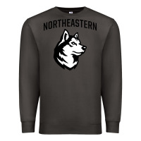 Smoke northeastern huskies Premium Sweatshirt - linhVisuals