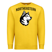 Lemon northeastern huskies Premium Sweatshirt - linhVisuals