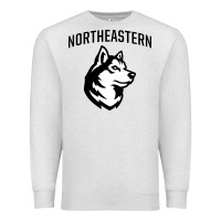 Oatmeal Heather northeastern huskies Premium Sweatshirt - linhVisuals