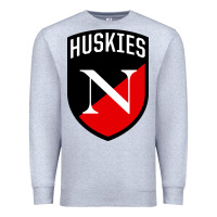 Heather Grey northeastern huskies Premium Sweatshirt - linhVisuals