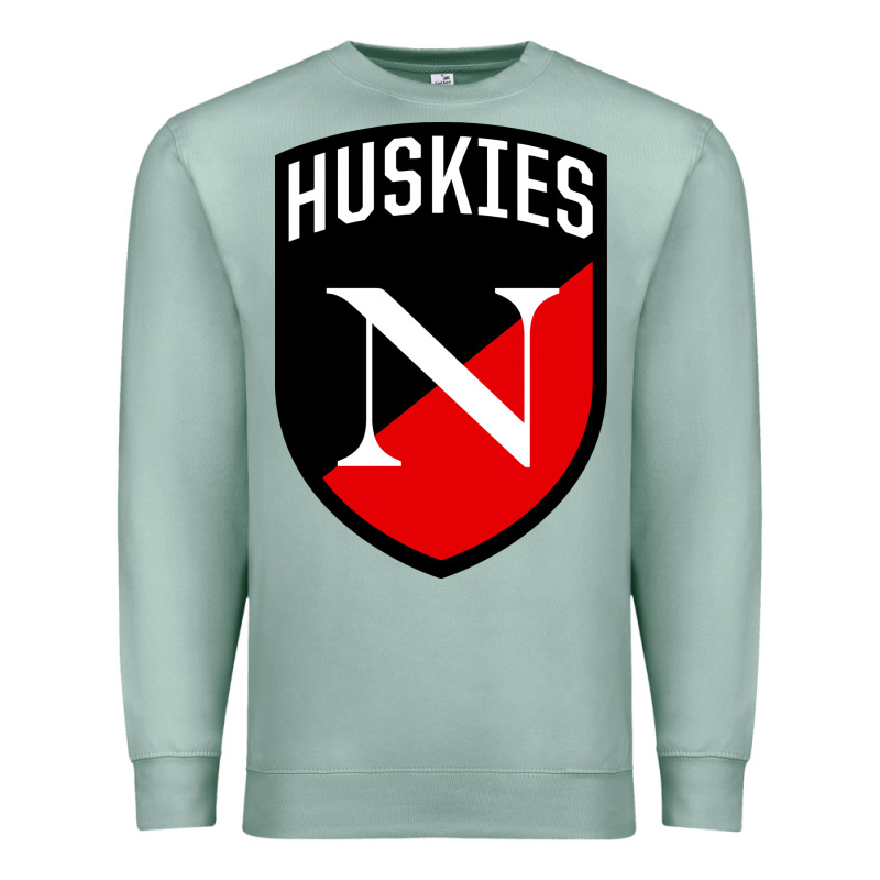 Northeastern Huskies Premium Sweatshirt by linhVisuals | Teevron