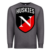 Charcoal Heather northeastern huskies Premium Sweatshirt - linhVisuals