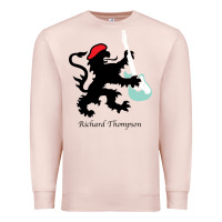 Pale Pink richard thompson (fairport convention) Premium Sweatshirt - linhVisuals