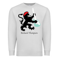 Dove Grey richard thompson (fairport convention) Premium Sweatshirt - linhVisuals