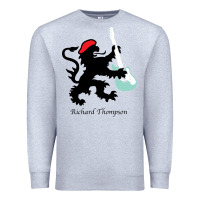 Heather Grey richard thompson (fairport convention) Premium Sweatshirt - linhVisuals