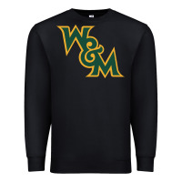Black william & mary tribe Premium Sweatshirt - linhVisuals